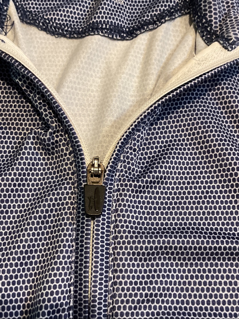 Johnny- O Men's Quarter-Zip Long Sleeve performance twilight Blue large NWOT - Picture 7 of 16